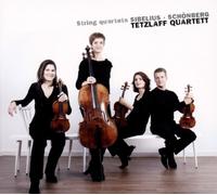 STRING QUARTETS SIBELIUS & SCHOENBERG - HILARY HAHN,SWEDISH RADIO...CD NEUF