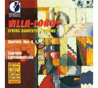 String Quartets, Vol. 1 - Nos. 6, 1 And 17 by Heitor Villa-Lobos (1998-01-01)