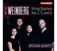 Mieczyslaw Weinberg – Quatuors à cordes Volume 1 – CD – NAXOS