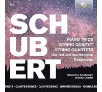 STRING QUINTET,QUARTETS (QU) SCHUBERT:PIANO TRIOS - BRANDIS QUARTETT/ 5 CD NEUF