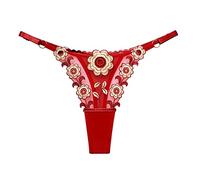 String Sexy Femme Taille Basse- String Invisible Perspective Imprimé Confortable Mini Et Élégants Hot Charme Slips Léger Doux Respirante Classiques Culotte Décontracté Basique Shorty 2026