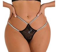 String Sexy Tanga Femme - sans Couture sous-Vêtements Chic Hot Dentelle Micro String Sexy De Pute String Casual FêTe Underwear Hipster Culotte Florale Sexy sous-vêtements Lingerie
