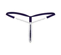 String Sexy Tanga Femme - Slip Femme avec Entrejambe Ouvert sous-vêtements érotiques Taille Haute sous-vêtements sous-vêtements imprimés Amusants Culotte Extensible à Dos en T Idee Cadeau Femme