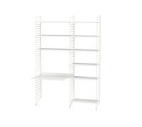 String String bureau blanc et beige - combinaison B