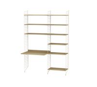 String String bureau chêne et beige - combinaison B