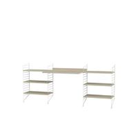 String String bureau frêne et blanc - combinaison D