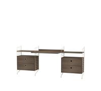 String String bureau noyer et beige - combinaison C