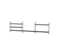 String String chambre d'enfant noyer et noir - combinaison H noix-noir
