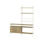 String String salon chêne et beige - combinaison K