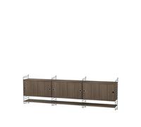 String String salon noyer et noir - combinaison E