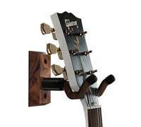 String Swing - Support mural pour guitare acoustique ou électrique CC01K - fabriqué aux États-Unis - Noyer noir