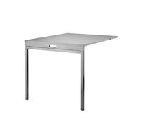 String Furniture Table pliante String système gris PxHxP 78x66x30cm