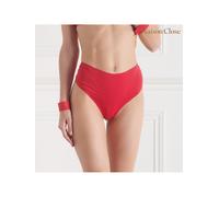 String Taille Haute avec Menottes Tapage Nocturne Rouge