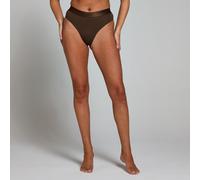 String taille mi-haute MP pour femmes (lot de 3) - Chocolat profond/Marron/Crème foncé - S