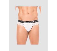 String Tanga LM2006 Dentelle Blanc