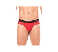String Tanga LM2006 Dentelle Rouge