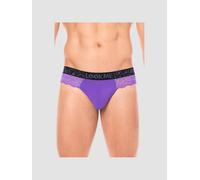 String Tanga LM2006 Dentelle Violet