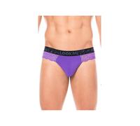 String Tanga LM2006 Dentelle Violet