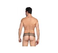 String Zip et Lanières Noir - Taille : S - 36