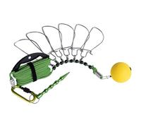 Stringer De Pêche - Acier Inoxydable, Kit De Limon De Poisson, Corde De Pêche | Corde 16,4 Pieds Avec 6 Pièces Verrouillage, Capture De Kit Poisson Pour Soucoupes De La Truite De Saumon, Accessoires P