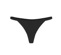 Strings Anti-camel Toe pour Femmes Sous-vêtements de Sport Invisibles Sans Coutures String de Yoga Sans Marque D'entrejambe 3 Pièces(Schwarz,S)