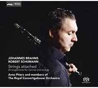 Strings Attached. Brahms, Schumann : Œuvres pour Clarinette et Cordes. Piters