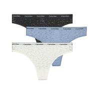 Strings femmes Calvin Klein Jeans BRAZILIAN X3 Multicolore EU XL