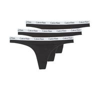 Strings femmes Calvin Klein Jeans CAROUSEL THONG X 3 Noir EU XS