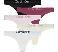 Strings femmes Calvin Klein Jeans THONG X5 Multicolore EU S