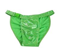 Strings Homme Sexy sous-Vêtements String Tanga Hommes String String Homme Tanga Lingerie Sport Slips Classic Homme Sexy Humour Homme (Green, XL)