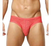 Strings Homme Sexy Transparent Dentelle Bikini Ficelle Ouverte sous-vêtement rotique String Classique pour Lingerie Sensuelle