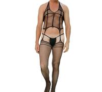 Strings Homme Sexy Transparent Dentelle Suspensoirs Sport T-Back Thong Athlétique Support Slip Masculin pour Look Audacieux