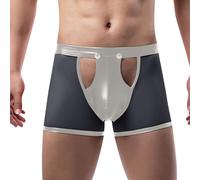 Strings Homme String Cuir Homme Slip De Noel Sissy Cage Chasteté Maillot Bain Sexy Tenue Calecon Pute Humour Kangourou Caleçon Ceinture Boxer Amusant Métal XS Fluo Elephant pour Drole Tanga Coton