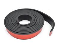 Strip en néoprène auto-adhésif pour les joints, l'artisanat de bricolage, le couverture au sol, le décapage des intempéries, le rembourrage antidérapant et la réduction des vibrations 2m W:60mm
