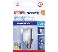 Strip large waterproof tesa Powerstrips® tesa 59700-00000-04 blanc 6 pc(s)