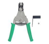Strip-tel strip-teaseuse haute précision en alliage acier PP Multifonctionnel Wire Stripping Filde Professional Tool for Electriciens Engineers Techniciens Green Handle