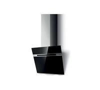 Elica Stripe Lux BL/A/60/LX - Hotte - hotte décorative - largeur : 59.8 cm - extraction et recirculation (avec kit de recirculation supplémentaire) - verre noir Verre noir H