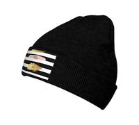 Stripe Don't Kill My Vibe Bonnet d'hiver tricoté pour homme et femme Bonnet chaud doux et chaud Unisexe, Noir , Taille unique