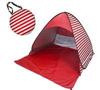 Striped Tent, Large Size Outdoor Pop Up Tent, Foldable Outdoor UV Lightweight Waterproof Tent, for Family Camping, Fishing, Picnic