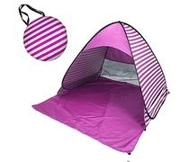 Striped Tent, Large Size Outdoor Pop Up Tent, Foldable Outdoor UV Lightweight Waterproof Tent, for Family Camping, Fishing, Picnic