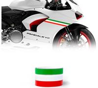 Stripes bande adhésive pour moto tricolore Italie 5 cm x 2 mt