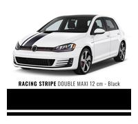 Stripes bande adhésive pour voiture 2F noir 120 mm x 5 mt