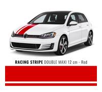 Stripes bande adhésive pour voiture 2F rouge 120 mm x 5 mt