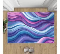 Stripes Tapis 60x90cm, Wave Stripes Tapis for Bedroom