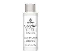 Striplac Peel Or Soak "Soak Off Liquid"125 Ml - Alessandro - Dissolvant Avec Acétone Pour Dissoudre Les Vernis Striplac Peel Or Soak