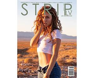 STRIPLV Issue 0821 with Thistle, Jennifer Lopez, Miles Teller, Salma Hayek, Jenna Dewan, Halle Berry, Boy George, Martina Vismara, Rachel Cook, Darenzia, Kayden Kross, Julianne Moore, Demi Moore