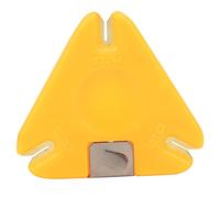 Strippe de Tresse en Revêtement en Revêtement, Coupeur de Ligne de Pêche Portable adapté à Une variété de Ligne de Pêche pour Le Lac pour la pour la en Mer pour Les Amateurs de (Orange)