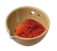 Stripper Bowl, Garlic Grater Bowl and Stripper, 5 Different Hole Sizes to Strip Stems and Leaves, Multi-Functional Kitchen Grater Plate Tools for Kale, Thyme, Basil, Rosemary Strippers