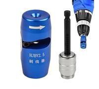 Stripping and Twisting Tool - Professional Electrician Tool, Hand Drill Cable Stripper | Quick Terminal Connector Bit, Durable Stripping Twisting Accessory, Ideal for Projects or Repairs