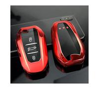 STRIVING BIRD Coques de clé pour Peugeot 308 408 508 2008 3008 4008 5008 pour Citroën C4 C6 C3-XR Étui À Clé De Voiture Coque Porte-clés Accessoires (Red Only Case)
